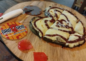 Pizza doce da Galo Véio