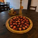 Pizza Chocolate com Morango